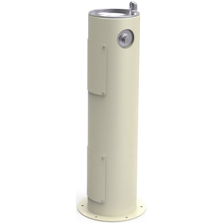 Elkay 14" Outdoor Floor Mounted Single Drinking Station - Vandal Resistant Bubbler Beige