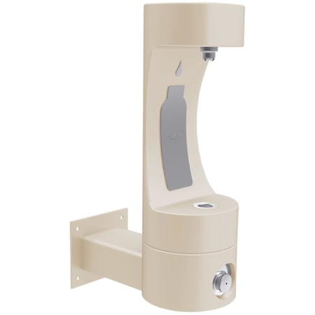 Elkay EZH2O 32" Wall Mounted Outdoor Bottle Filling Station with Freeze Resistance Beige