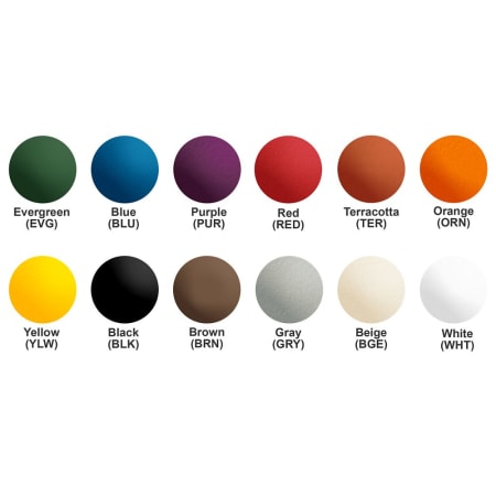 Elkay-LK4410BFFRK-Color Finish Palette