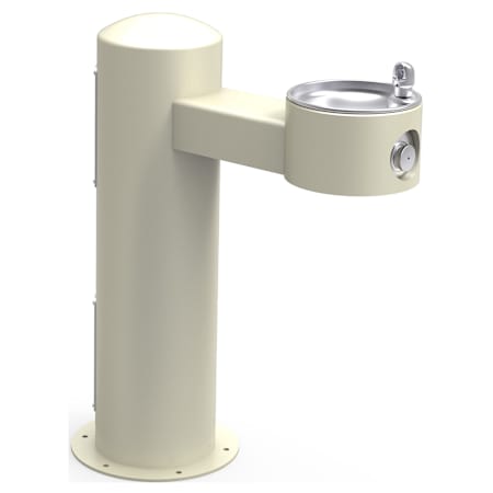 Elkay 14" Outdoor Floor Mounted Single Drinking Station - Vandal Resistant Bubbler Beige