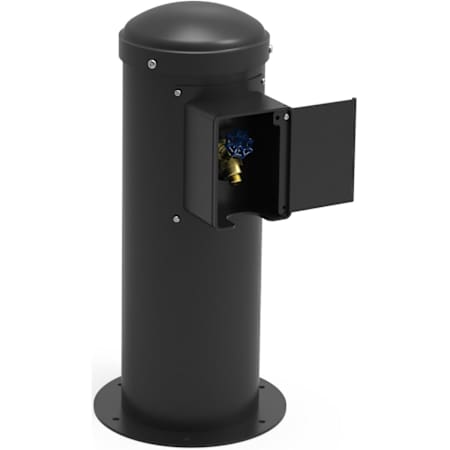 Elkay Tubular Yard Hydrant with Locking Hose Bib Black