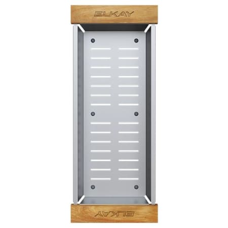 Elkay Crosstown 16-7/8" L x 6-3/4" W Stainless Steel Colander with Wood Handles Stainless Steel