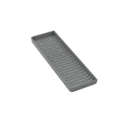 Elkay Quartz Luxe® Workstation Polymer 4-5/8" x 14-15/16" x 7/8" Caddy Drying Mat Gray