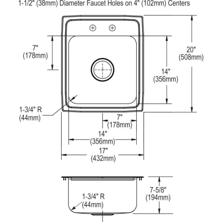 Elkay-LR1720C-Specification Image