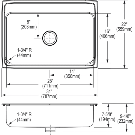 Elkay-LR3122PD-Specification Image