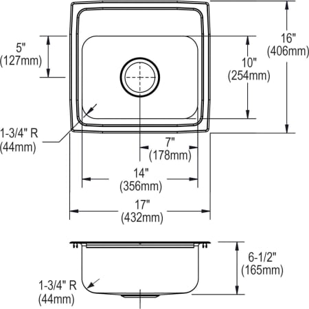 Elkay-LRADQ171665-Specification Image