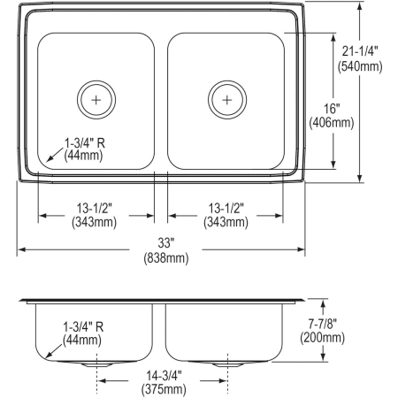 Elkay-LRQ3321-Specification Image