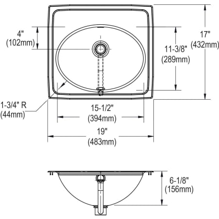 Elkay-PSLVR1916-Specification Image