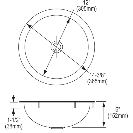 Elkay-RLR12-Specification Image