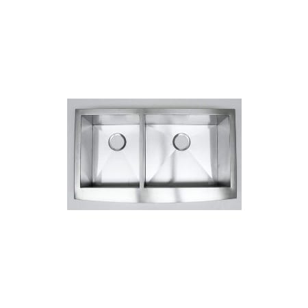 Elkay Gourmet Lustertone Stainless Steel 33" x 22" Single Basin Top Mount Kitchen Sink with 7-5/8" Depth, Left Drain and Quick-Clip Mounting System No Faucet Holes