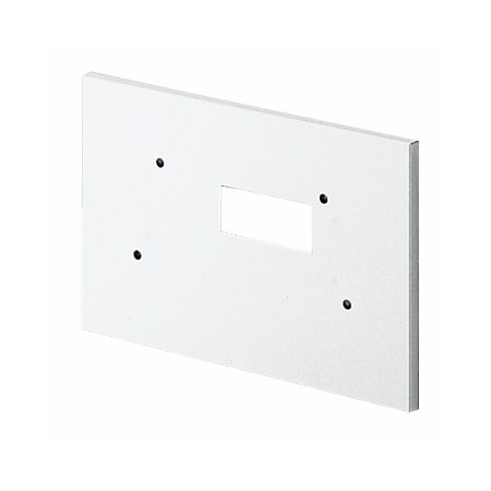 Elkay Wall Plate for Soft Sides Drinking Fountains Polished Satin