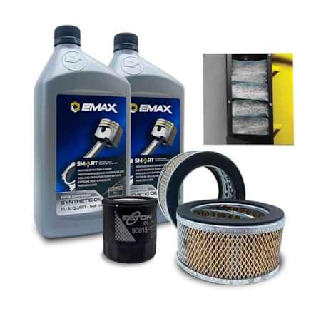 EMAX 5-Year Extended Warranty Filter Maintenance Kit for 5HP, 7.5HP, 10HP Piston Compressor with Silent Air and Spin-on Oil Filter N/A