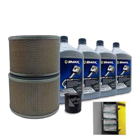 EMAX 5-Year Extended Warranty Filter Maintenance Kit for 25HP Piston Compressor with Silent Air and Spin-on Oil Filter N/A