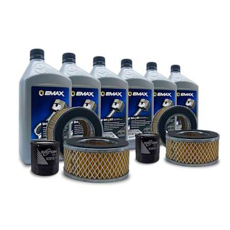 EMAX Lifetime Extended Pump Warranty Maintenance Kit for 10HP (3 Cyl), 15HP, 20HP Piston Compressor with Spin-on Oil Filter N/A
