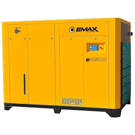 EMAX 200 HP 145 Max PSI Stationary Electric (460 Volt 3 Phase) Variable Speed Rotary Air Compressor N/A