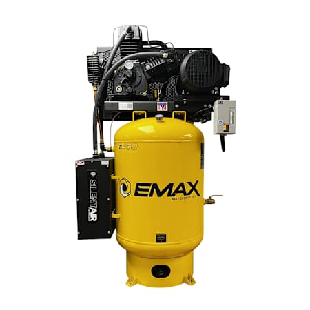 EMAX 15 HP 120 Gal 175 Max PSI Two-Stage Silent Air Industrial Floor Mounted Electric (460 Volt 3 Phase) Air Compressor N/A