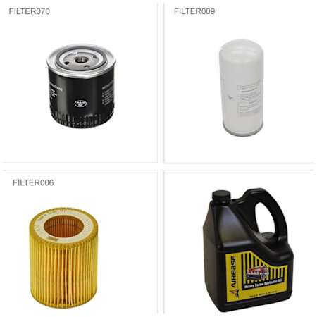 EMAX Extended Maintenance Kit For 5-HP To 10-HP Rotary Screw Air Compressors N/A