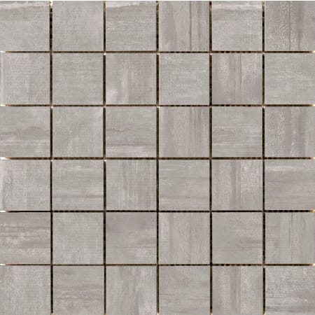 Emser Tile Hangar - 2" x 2" Square Wall Tile - Satin Visual - Sold by Sheet (0.94 SF/Sheet) Smoke