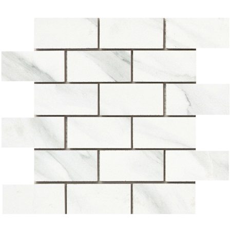 Emser Tile Nobleza - 12" x 12" Brick Floor and Wall Tile - Matte Visual - Sold by Sheet  (0.95 SF/Sheet) Astorga