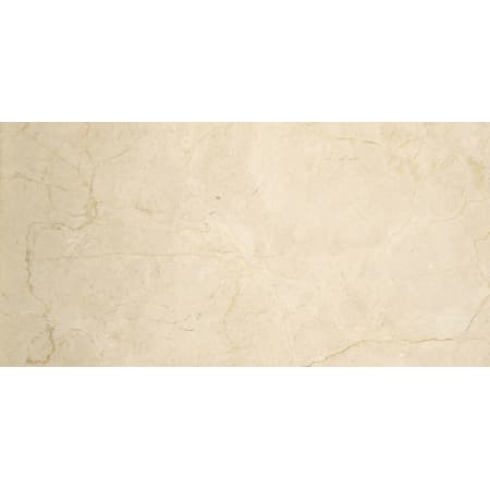 Emser Tile Marble - 12" x 24" Rectangle Floor and Wall Tile - Polished Visual - Sold by Sheet (2 SF/Sheet) Crema Marfil Classico