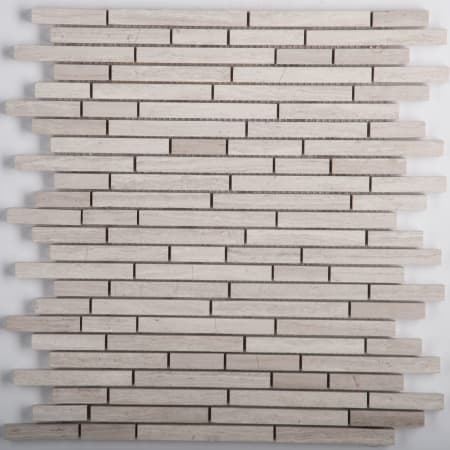 Emser Tile Marble - 12" x 13" Rectangle Wall Tile - Textured Visual - Sold by Sheet (1.07 SF/Sheet) Cream