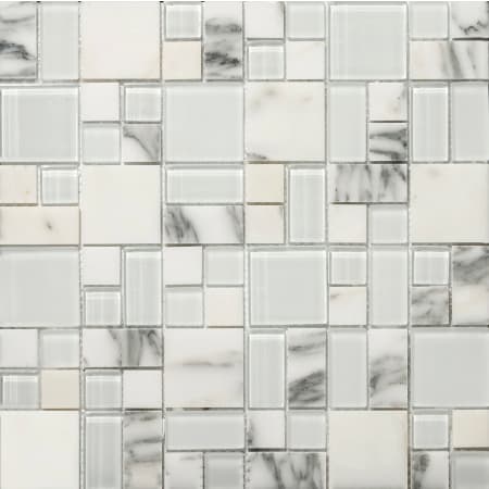 Emser Tile Lucente - 13" x 13" Rectangle, Square Wall Tile - Textured Visual - Sold by Sheet (1.13 SF/Sheet) Ambrato