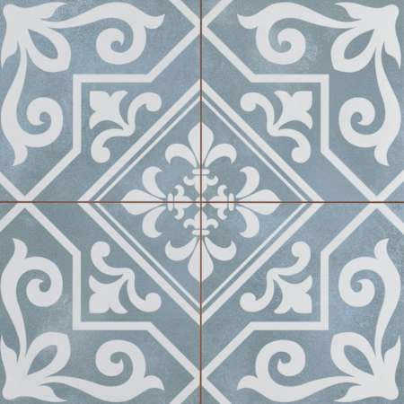 Emser Tile Nostalgia - 17-3/4" x 17-3/4" Square Floor and Wall Tile - Matte Visual - Sold by Carton (13.08 SF/Carton) Novel