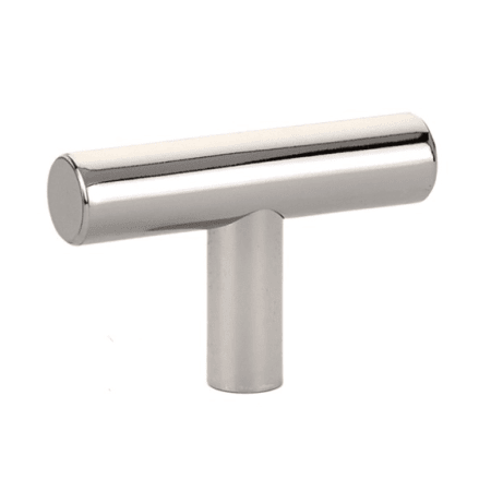 Emtek Bar 2 Inch Bar Cabinet Knob Polished Nickel