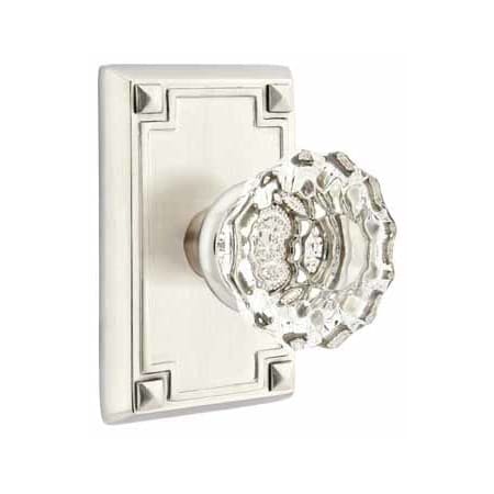 Astoria Clear Knob Arts Rosette