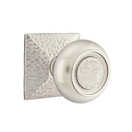 Belmont Knob Hammered Rosette