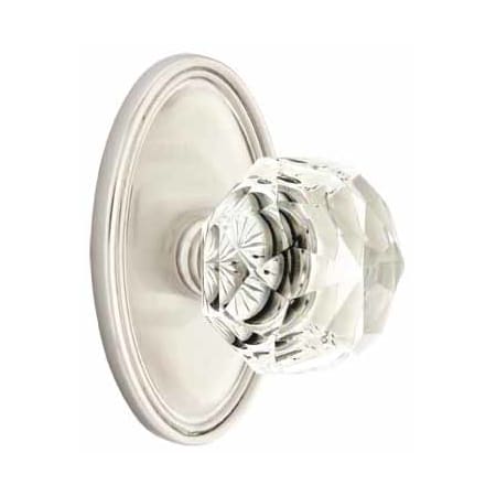 Diamond Knob Oval Rosette