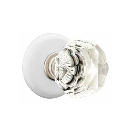 Diamond Knob Porcelain Rosette