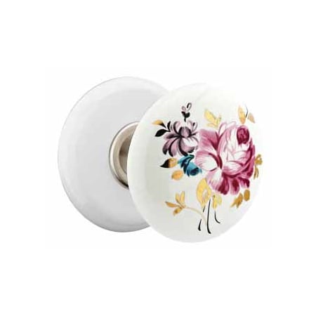 Devonshire Knob Porcelain Rosette