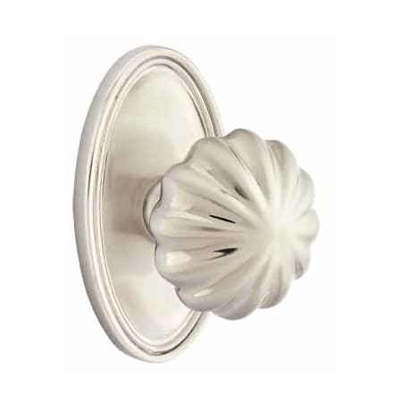 Melon Knob Oval Rosette