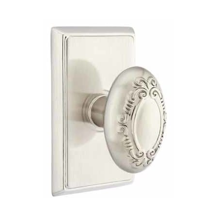 Victoria Knob Rectangular Rosette