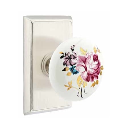 Devonshire Knob Rectangular Rosette