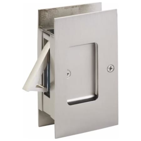 Emtek Modern Rectangular Passage Pocket Door Lock Satin Nickel