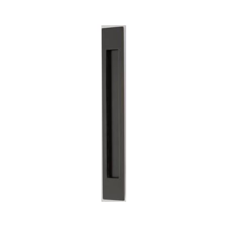 Emtek 14 Inch Modern Rectangular Flush Pull Oil Rubbed Bronze
