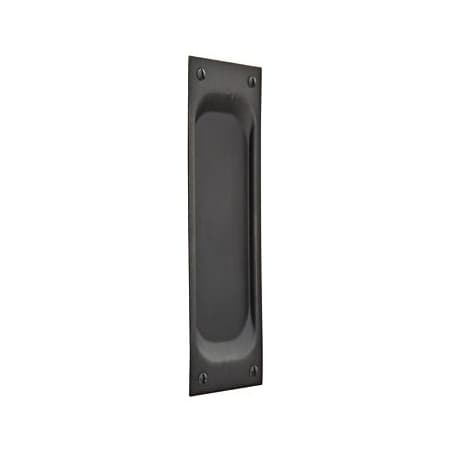Emtek Classic Rectangular 7-1/2 Inch Tall Rectangular Flush Door Pull Oil Rubbed Bronze