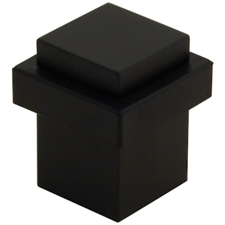 Emtek 2-1/2 Inch Floor Mounted Peg Door Stop Flat Black
