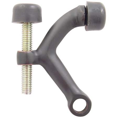 Emtek 2-3/8" Height Solid Brass Hinge Pivot Stop Oil Rubbed Bronze