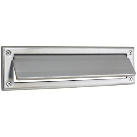 Emtek 13-1/16" Length x 3-3/8" Height Solid Brass Mail Slot Satin Nickel