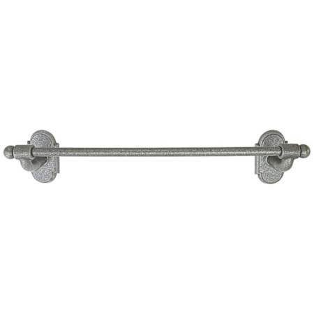 Emtek Wrought Steel 12 Inch Towel Bar Satin Wrought Steel