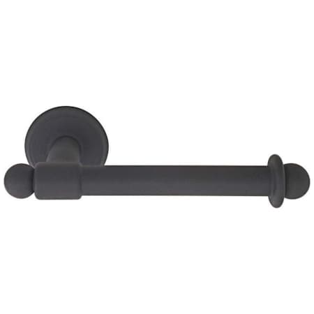 Emtek Wrought Steel 8-1/8" Bar Style Tissue Paper Holder Flat Black