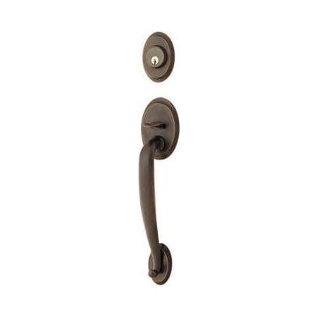 Emtek Saratoga Dummy Classic Brass Handleset Oil Rubbed Bronze
