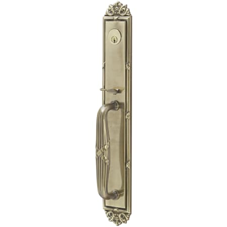 Emtek Imperial Single Cylinder Keyed Entry Designer Brass Handleset French Antique