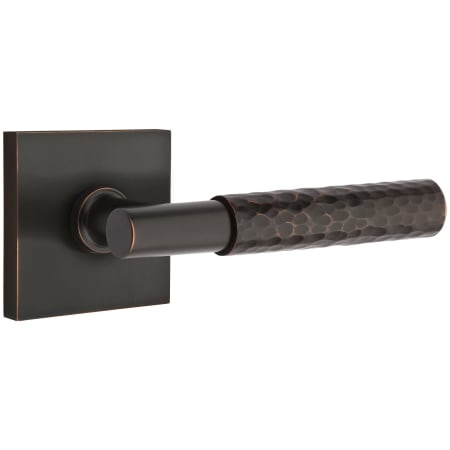 Emtek-505HA-T-Bar Stem with Square Rose in Oil Rubbed Bronze