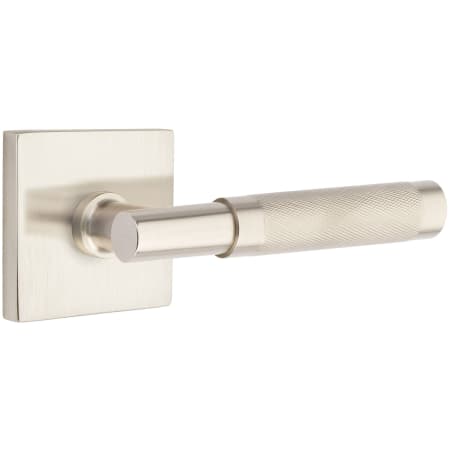 Emtek-505KN-T-Bar Stem with Square Rose in Satin Nickel