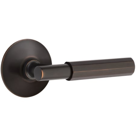 Emtek-510FA-T-Bar Stem with Modern Rose in Oil Rubbed Bronze