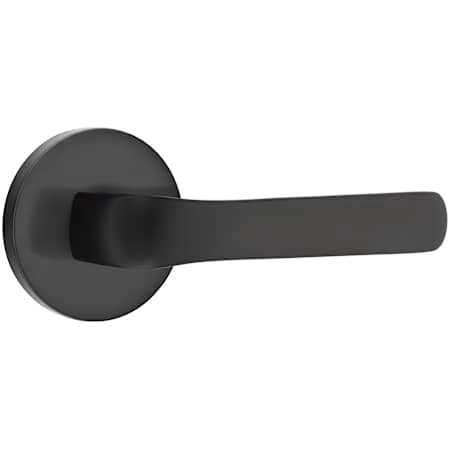 Emtek Spencer Passage Door Lever Set from the Brass Modern Collection Flat Black